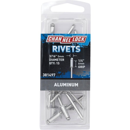 Rivet Alum 3/16" x 1/4" 15pcs