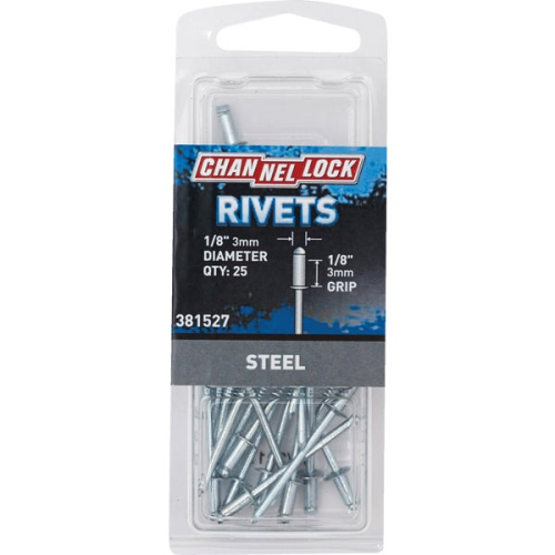 Rivet Steel 1/8" x 1/8" 25pcs