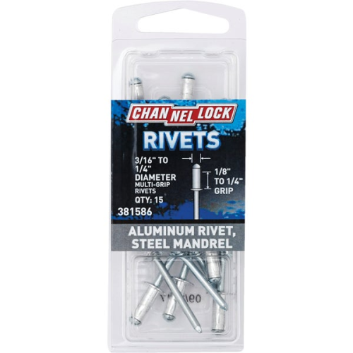 Rivet Alum 3/16" 15pcs