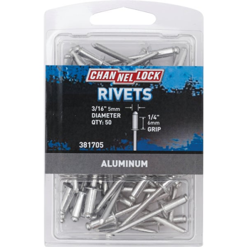 Rivet 3/16x1/4" 100pk