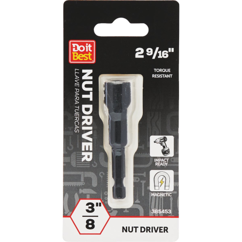 Magnetic Impact Nut Driver 3/8"
