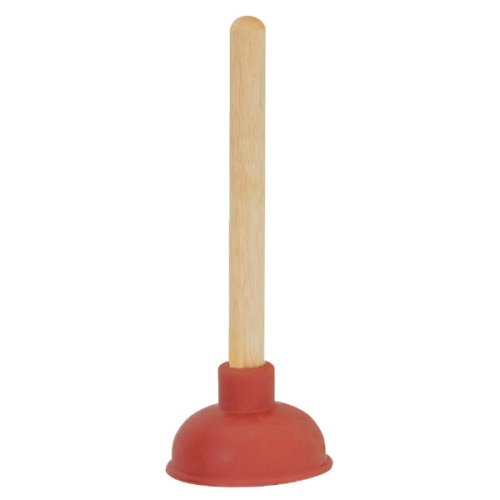 Sink Plunger Red 4"