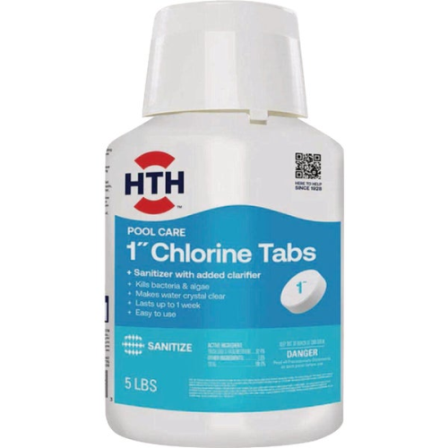 Chlorine Tabs 1" 5lb