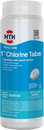 Chlorine Tabs 1" x 1.5lb