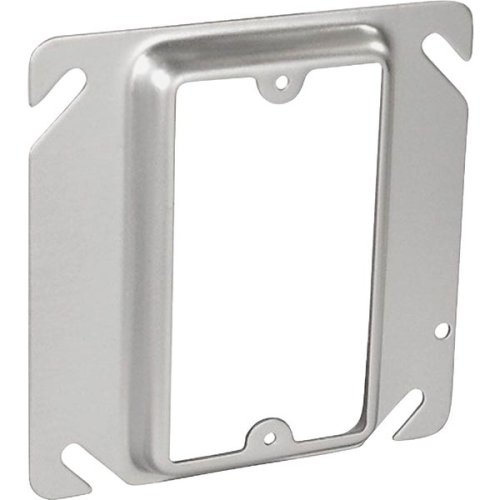 Metal Raised Square Cover 4"