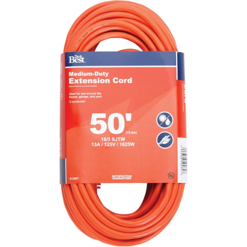 Extension Cord 50ft 16G