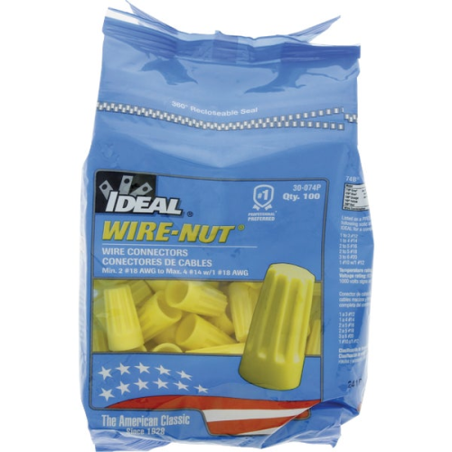 Wire Nuts Yellow