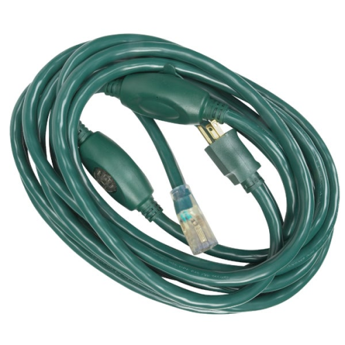 Extension Cord Multi Cr Grn 20'
