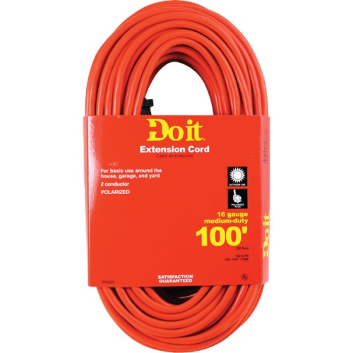 Extension Cord 16 Guage 100'