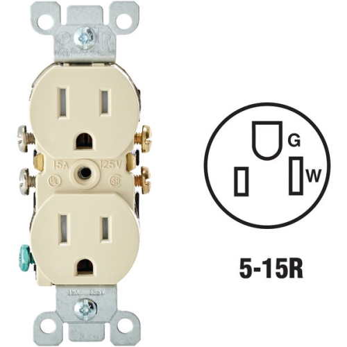 Tamper Resistant Duplex Outlet I