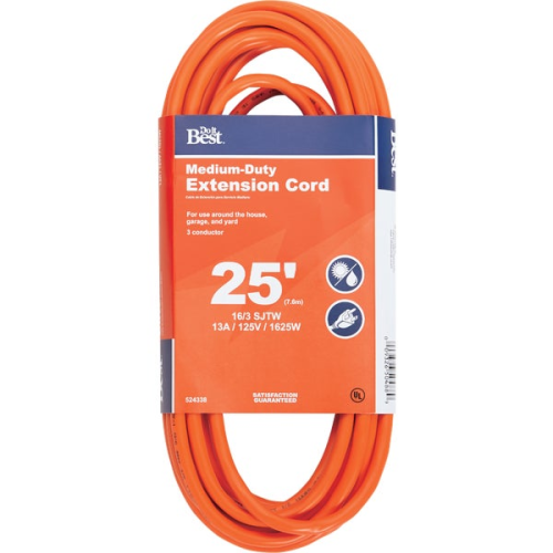 Extension Cord 25ft 16G