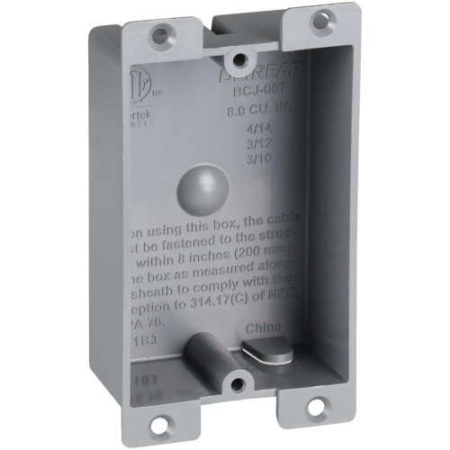 Electrical Box 1G PVC
