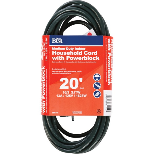 Extension Cord Green 20'