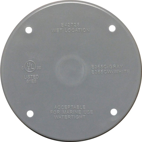Weatherproof Round Cover