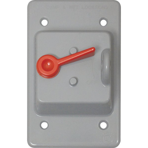 Weatherproof Cover Single Toggle
