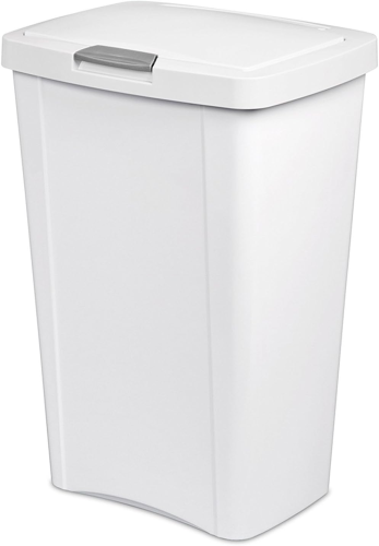 Wastebasket Touch Top 13G White