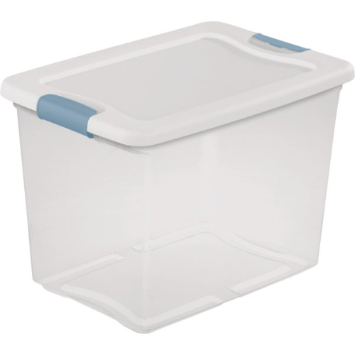 White Latching Box 25Qt/24L