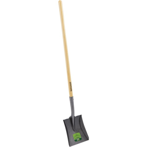 Square Point Shovel 44" Wood