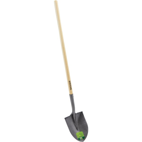 Round Point Shovel 44" Wood