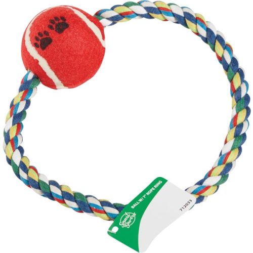 Ball with 7" Rope Ring