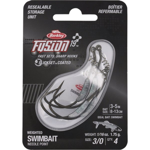 Fusion 19 Needle Point 1/8oz 4pc