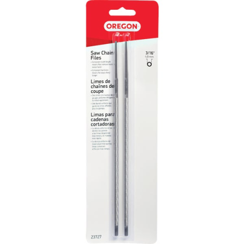 Chain Saw File 3/16" 2pk