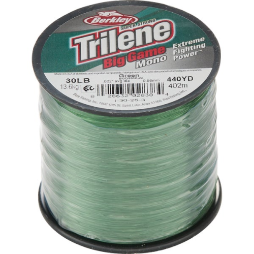 Trilene Green Fishing Line 30lb 400 Yards 