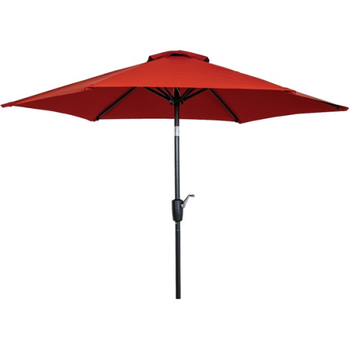 Patio Umbrella Red 7.5' Alumn