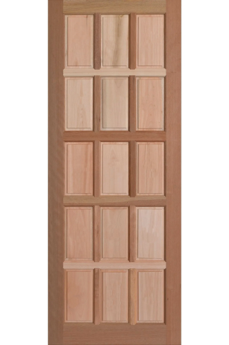 15 Panel Door Wd 1 3/8" x 34"