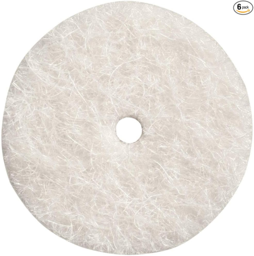 Felt Polishing Wheel 1/2" 6pcs