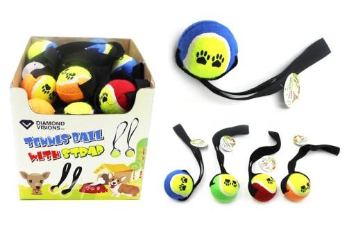 Tennis Ball With Strap