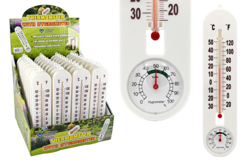 Thermometer w/Hygrometer