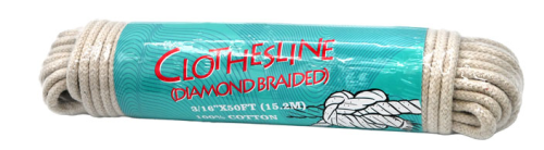 Clothesline Cotton 50'3/16"