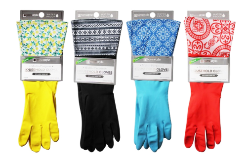 Gloves Household w/Design Cuff