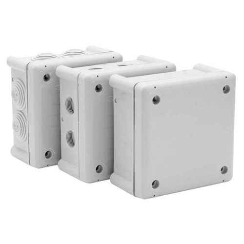 Junction Box 4"x4"x16" Grey