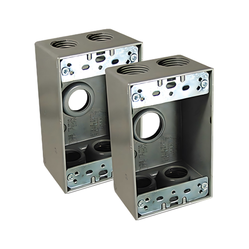 Weatherproof Box Metalic HD 1/2"