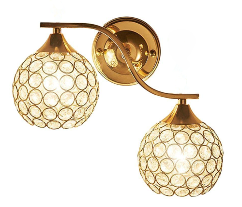 Wall Lamp 2L Gold