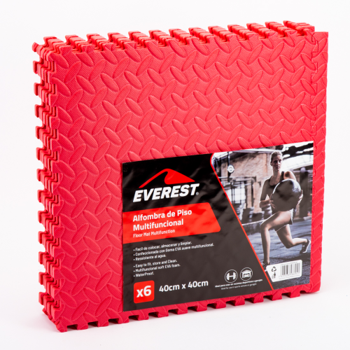 Foam Workout Mat 15"x15" 6pk
