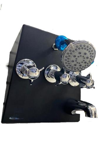 Tub & Shower Set 2H Lever 3Pc