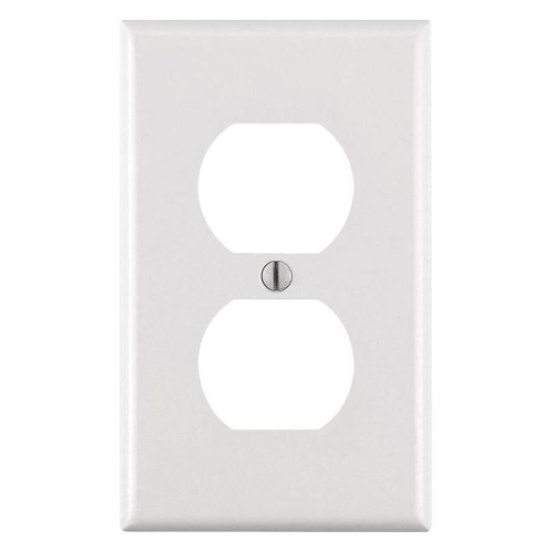 Wall Plate Outlet Cover White