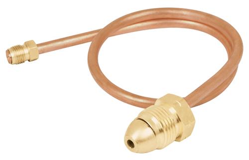 Pigtail w/Nut and Copper 50cm