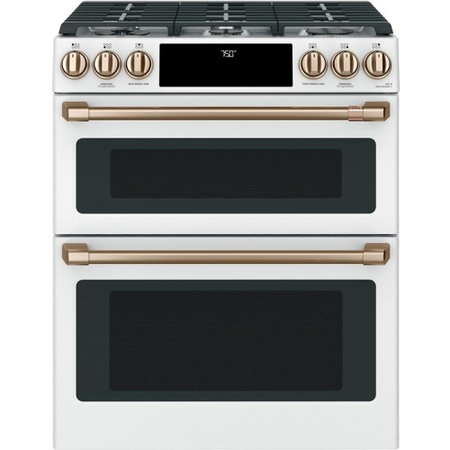 6 Burner Gas Stove White w/Oven