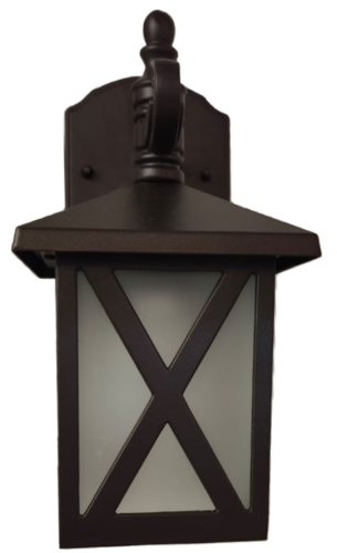 Outdoor Wall Lamp Coffee Gold