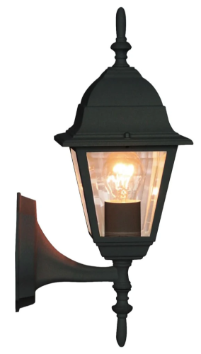 Outdoor Wall Light Fixture Black