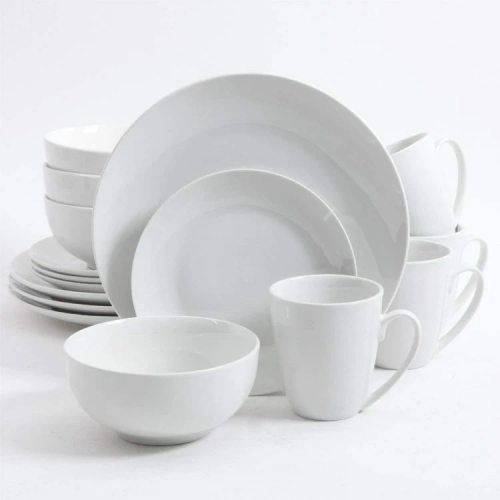 Dinnerware Set White 16pc Ogalla