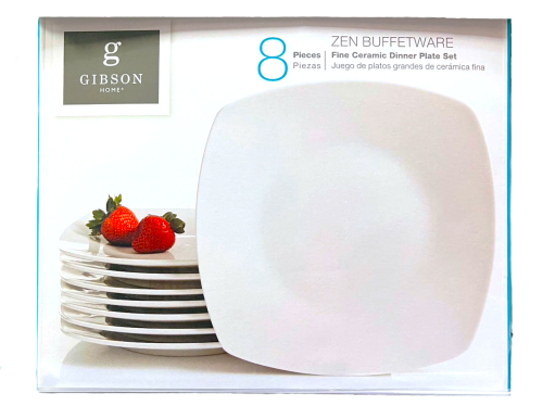 Plate Set Buffetware 9.5" 8pcs