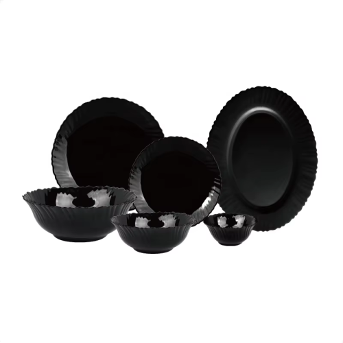 Dinnerware Set 12pc Blk Ultra B