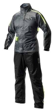 Rainsuit Grey & Yellow Medium