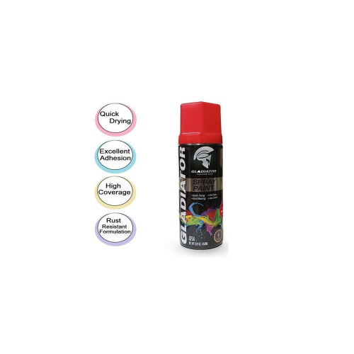 Spray Paint Flourescent Red