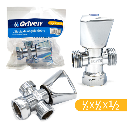 Angle Valve 1/2x1/2" 2 Way